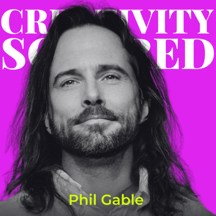 Creativity Squared Episode Cover Art featuring Phil Gable