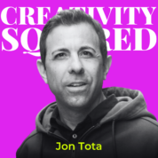 Creativity Squared Episode Cover Art with Jon Tota